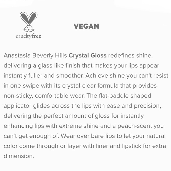 Anastasia Beverly Hills Crystal Clear Lip Gloss - Picture 15 of 16